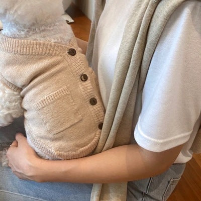 KFX-6568125 Knitted Pet Sweater for Autumn and Winter in Various Colors and Patterns