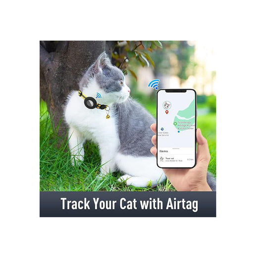 KFX-6572093 Reflective Denim Pet Collar for Cats and Dogs - Casual Style in Multiple Colors