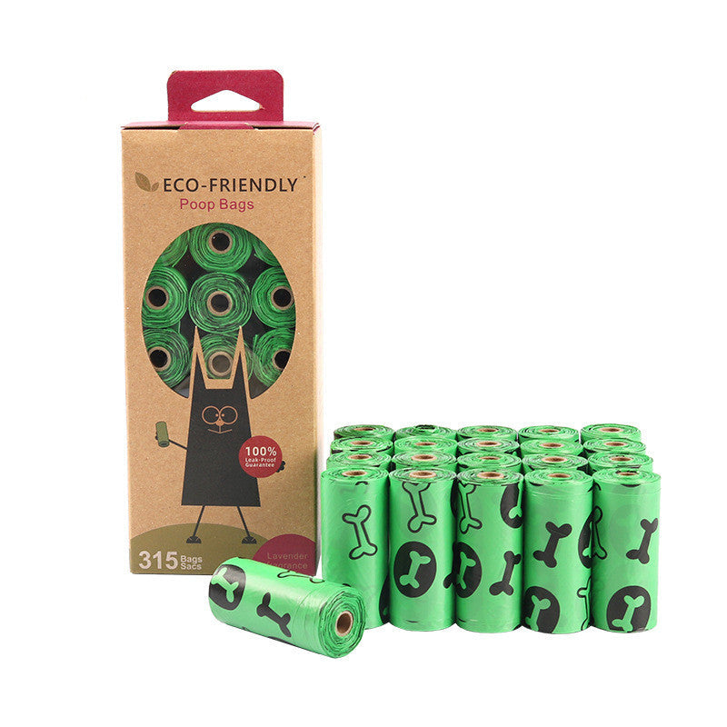 KFX-6572349 Degradable Pet Waste Bags - Leak-Proof and Easy to Use, Eco-Friendly Solution for Dogs and Cats, 72 or 144 Bags per Set