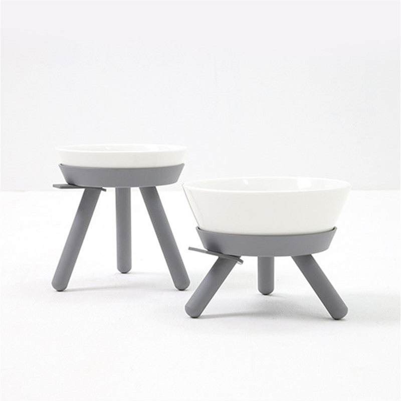 KFX-6576061 Ceramic Dog Dining Table Bowl for Drinking and Enjoying Tea