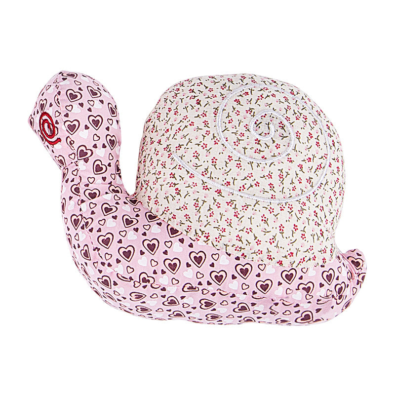 KFX-6576701 Interactive Snail Plush Dog Toy - Cotton Biting Toy for Dogs