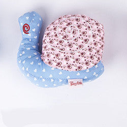 KFX-6576701 Interactive Snail Plush Dog Toy - Cotton Biting Toy for Dogs