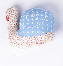 KFX-6576701 Interactive Snail Plush Dog Toy - Cotton Biting Toy for Dogs