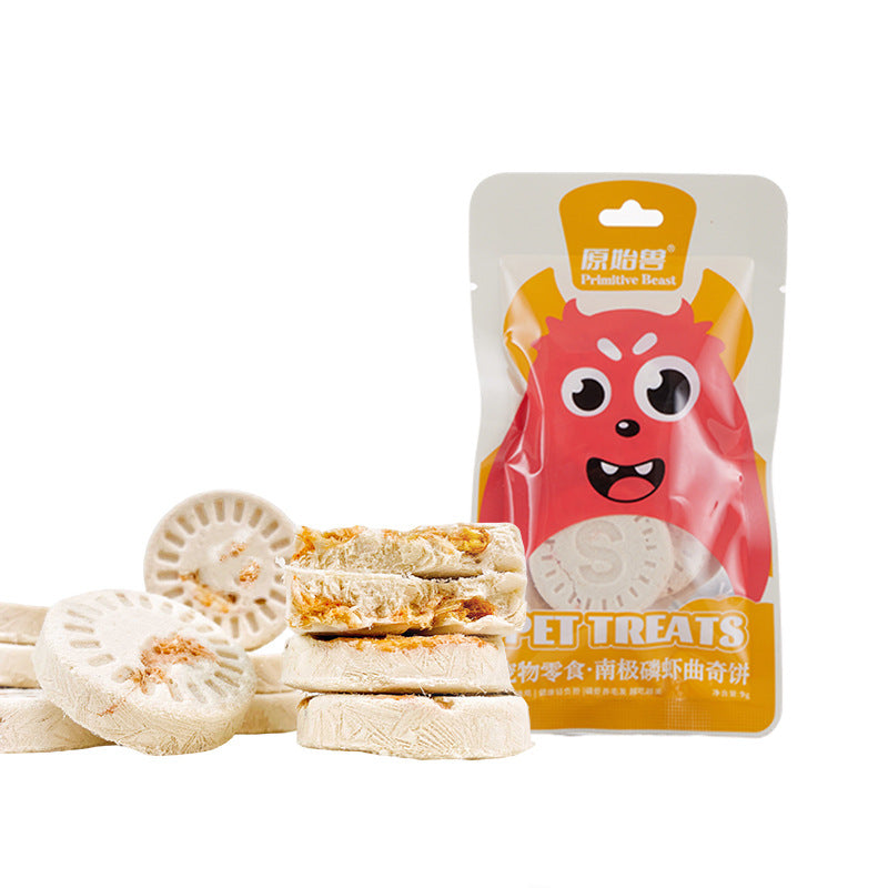 KFX-6581693 Freeze-Dried Chicken, Salmon, Egg Yolk & Fish Snacks for Dogs and Cats
