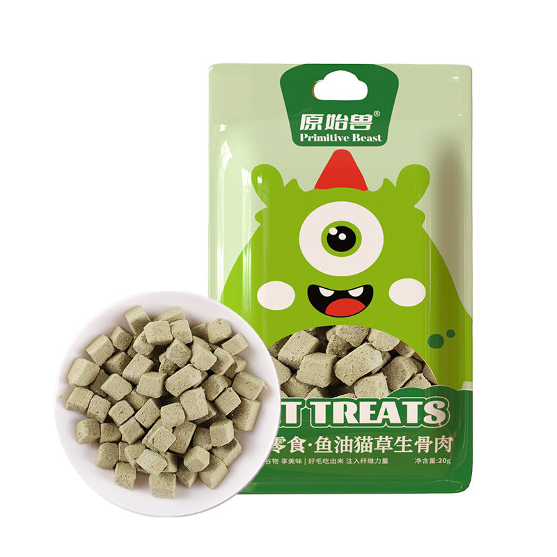 KFX-6581693 Freeze-Dried Chicken, Salmon, Egg Yolk & Fish Snacks for Dogs and Cats