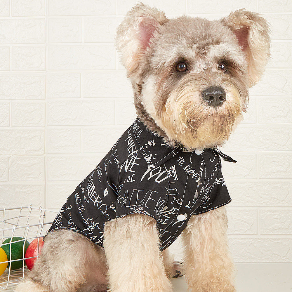 KFX-6587197 I Love Your Printed Cotton Dog Shirt for Small Dogs - XS to XL Sizes Available