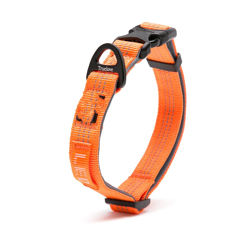 KFX-6589373 Dog Neck Diving Foam Collar - 3M Reflective, Adjustable Size Options in Orange, Gray, Green, Black