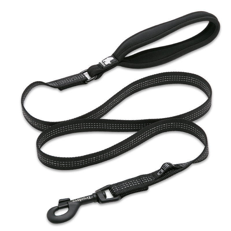 KFX-6602685 Reflective Outdoor Dog Traction Belt - Soft Diving Material, Multiple Sizes Available