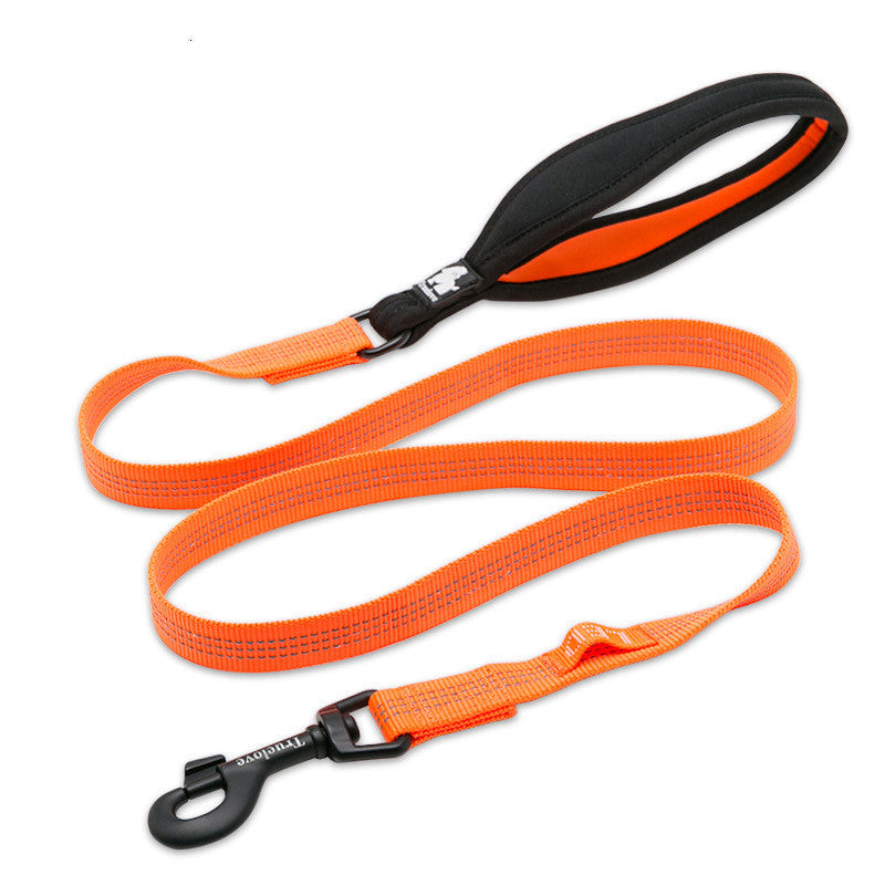 KFX-6602685 Reflective Outdoor Dog Traction Belt - Soft Diving Material, Multiple Sizes Available