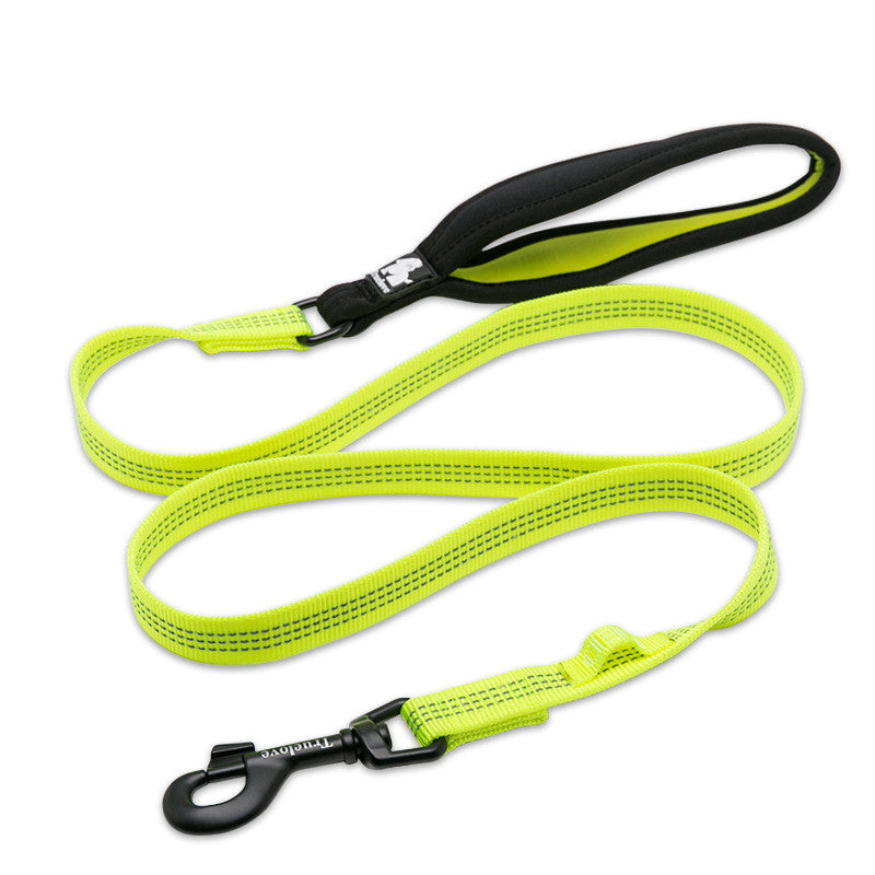 KFX-6602685 Reflective Outdoor Dog Traction Belt - Soft Diving Material, Multiple Sizes Available