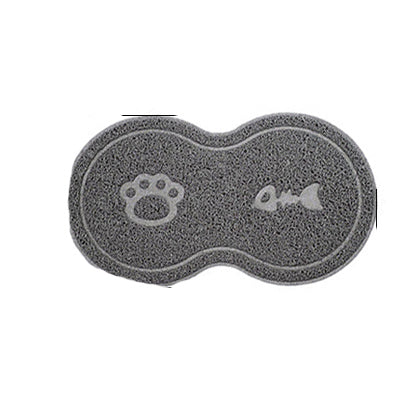 KFX-6603069 Ceramic Cat and Dog High Bowl with Bamboo Frame - Shallow Mouth Design for Comfort
