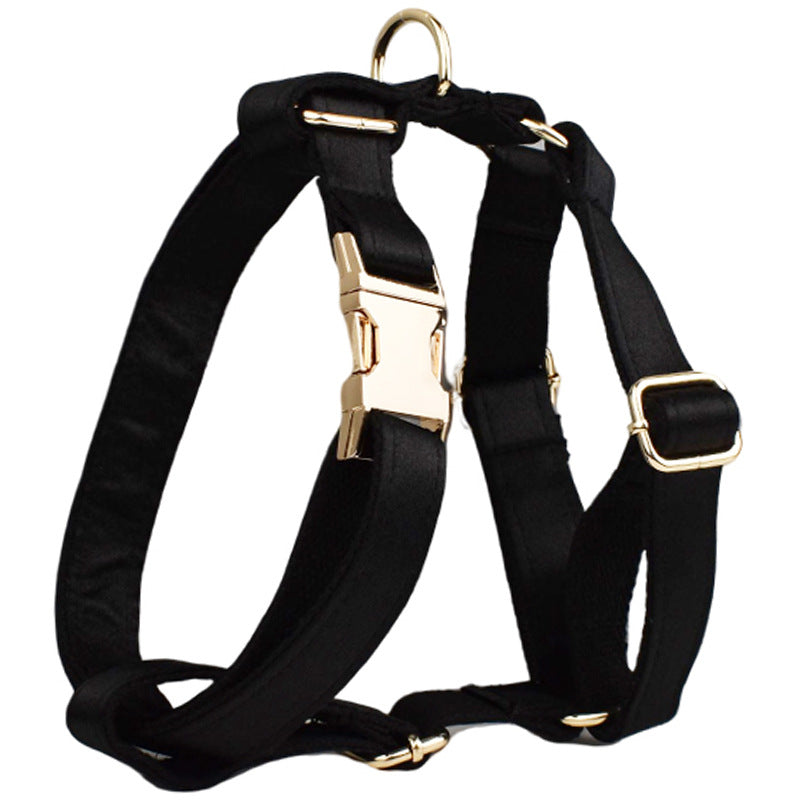 KFX-6604349 Pet Collar and Leash Set with Bow and Vest for Dogs