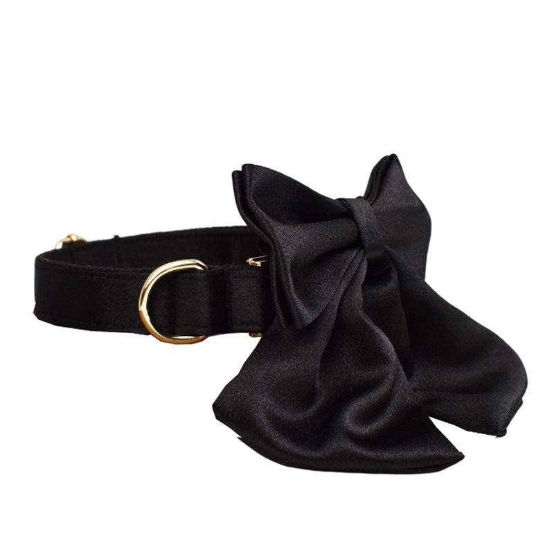 KFX-6604349 Pet Collar and Leash Set with Bow and Vest for Dogs