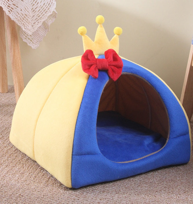 KFX-6606909 Cozy Four Seasons Semi-Enclosed Pet Nest for Cats – Available in 3 Sizes