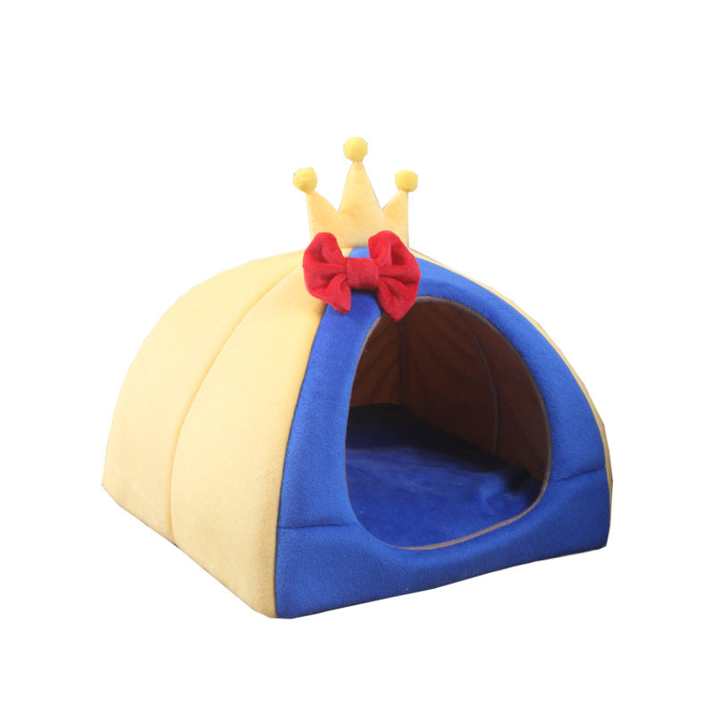 KFX-6606909 Cozy Four Seasons Semi-Enclosed Pet Nest for Cats – Available in 3 Sizes