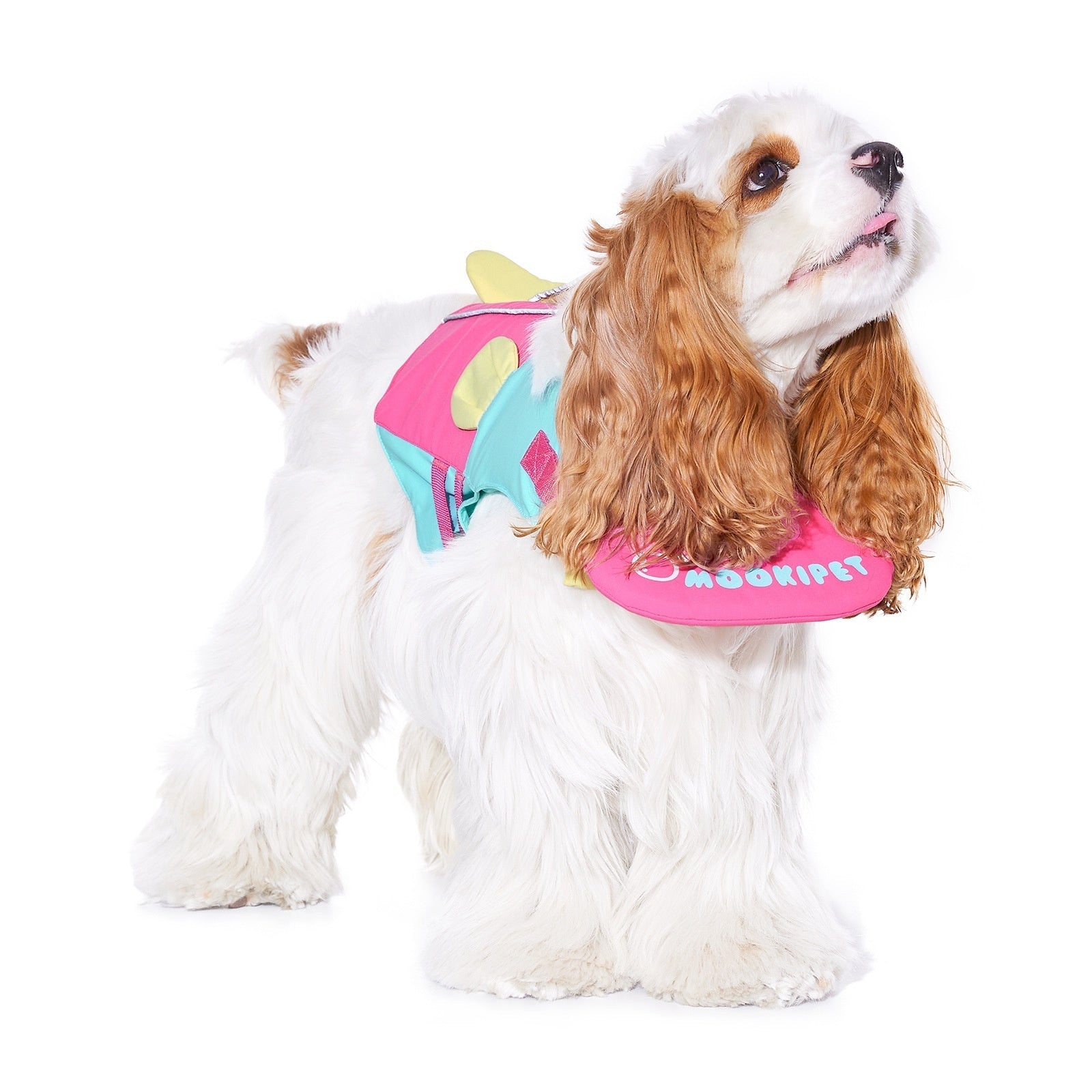 KFX-6607421 Dog Life Vest for Large Breeds - Pink, Available in Sizes S, M, L