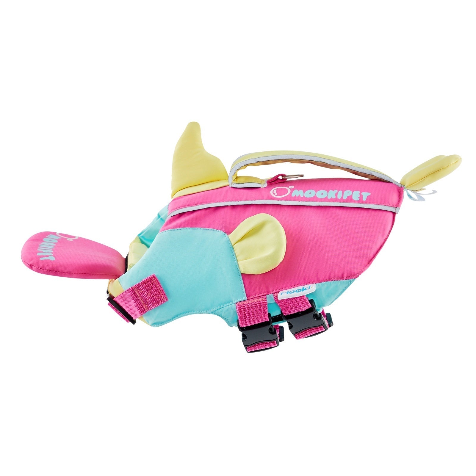 KFX-6607421 Dog Life Vest for Large Breeds - Pink, Available in Sizes S, M, L