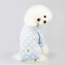 KFX-6611005 Cotton Four-Legged Dog Clothing - Sizes S to XXL with Adjustable Fit