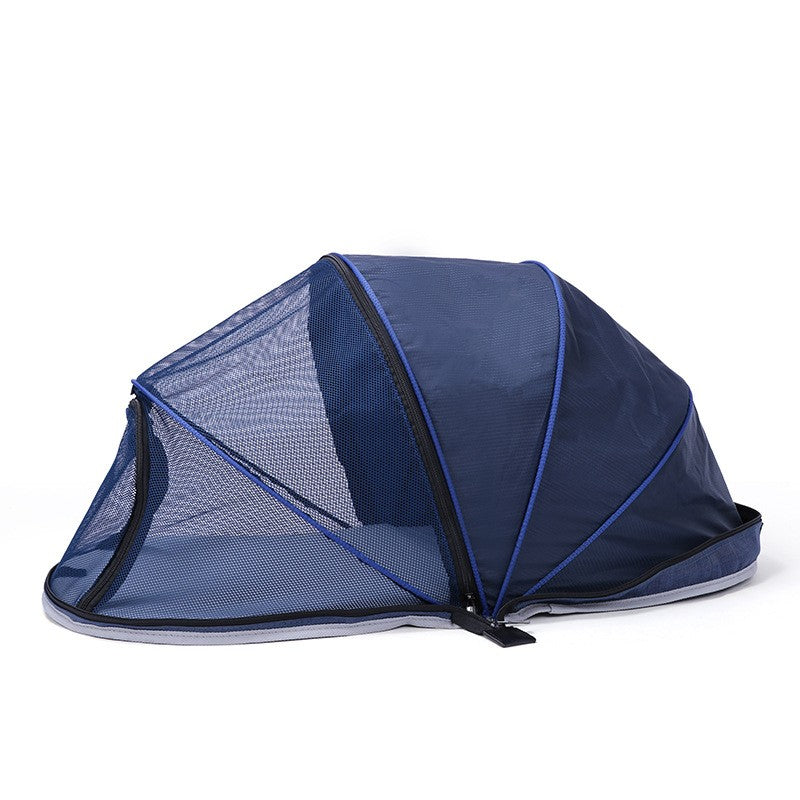 KFX-6613437 Portable Folding Pet Tent for Cats - Travel Camping Bed - Easy Set Up