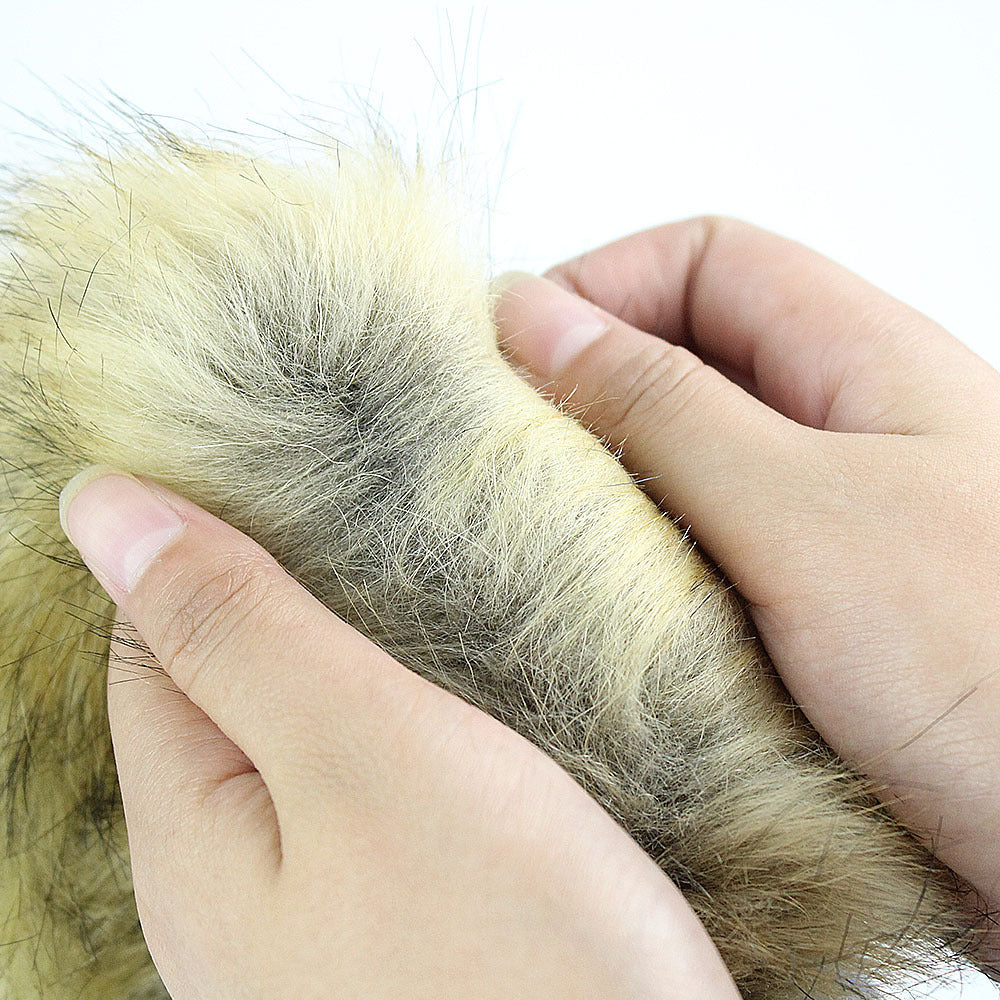 KFX-6614973 Winter Detachable Hooded Dog Clothes with Fur Collar in Various Colors