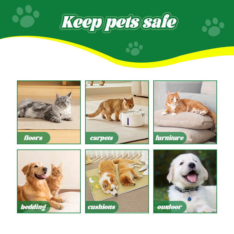 KFX-6622013 Pet Skin Itching Relief Spray for Dogs and Cats - 100ml Insecticide Solution