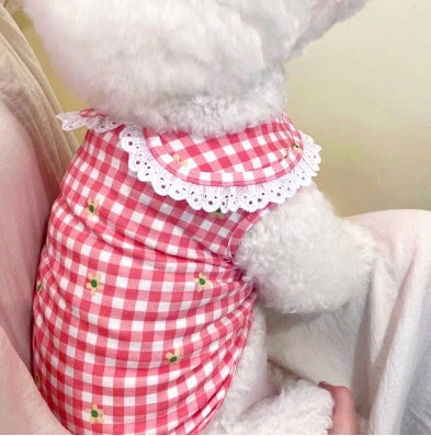 KFX-6622525 Lightweight Spring and Summer Puppy Dog Clothes in Various Colors, Size XS to XL