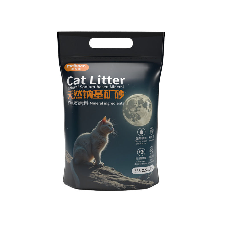 KFX-6623421 Tofu Cat Litter with Deodorant, Dust-free Bentonite Ore, 2.5kg