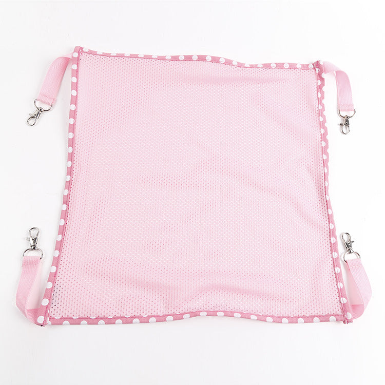 KFX-6623805 Breathable Mesh Cat Hammock for Comfortable Relaxation - Small & Large Sizes Available