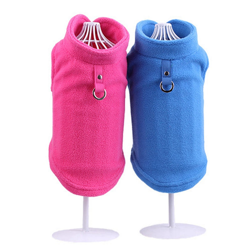 KFX-6624317 Thickened Pet Dog Coat with Soft Fabric for Cold Weather - 8 Stylish Colors Available