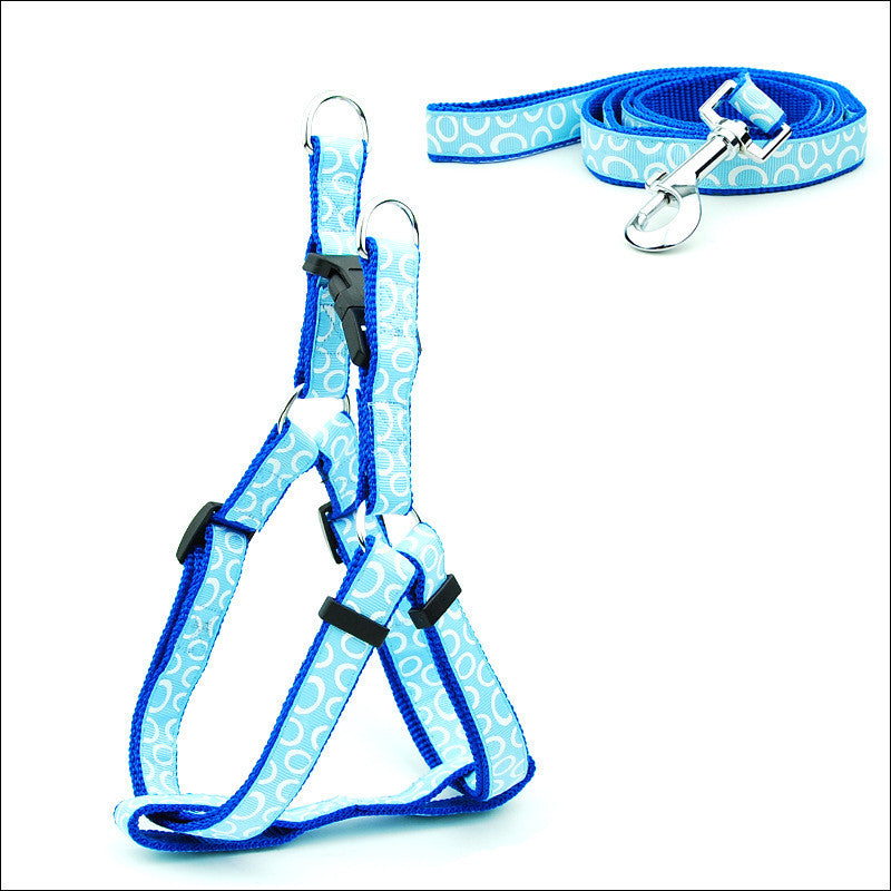 KFX-6629181 Adjustable Cat and Dog Leash with Chest Strap, Durable PP Material