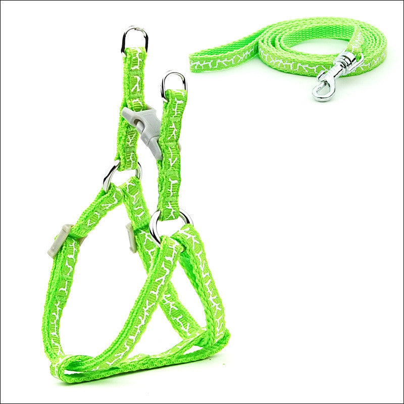KFX-6629181 Adjustable Cat and Dog Leash with Chest Strap, Durable PP Material
