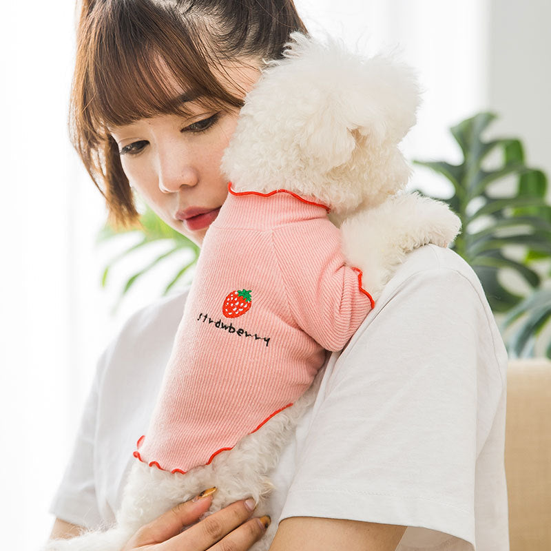 KFX-6630461 Breathable Knitted Bottoming Shirt for Dogs in Various Colors