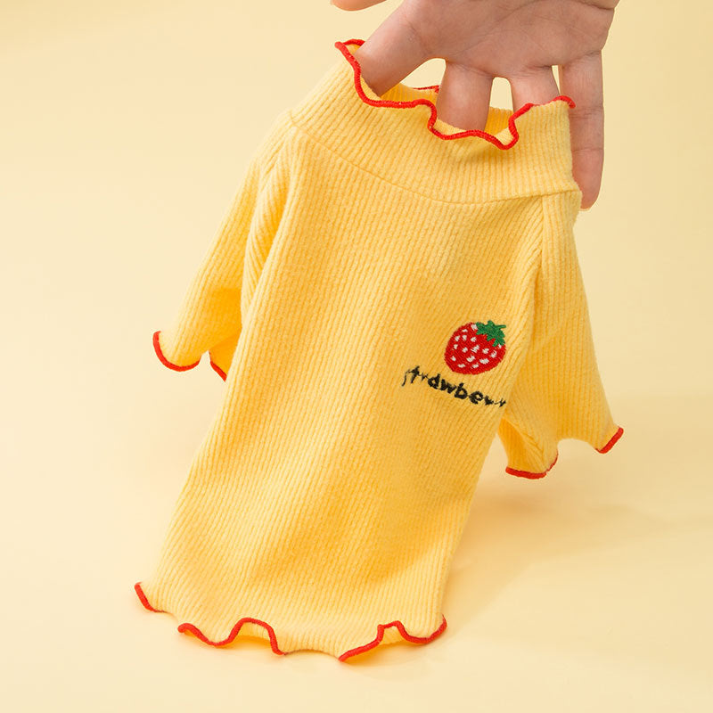 KFX-6630461 Breathable Knitted Bottoming Shirt for Dogs in Various Colors