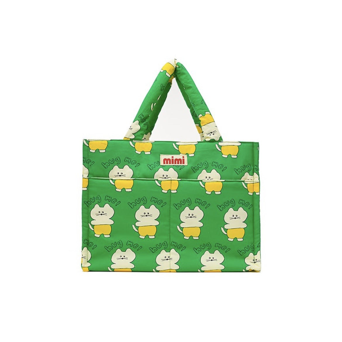 KFX-6632125 Cartoon Print Cotton Handbag for Pet Storage - Multiple Designs Available