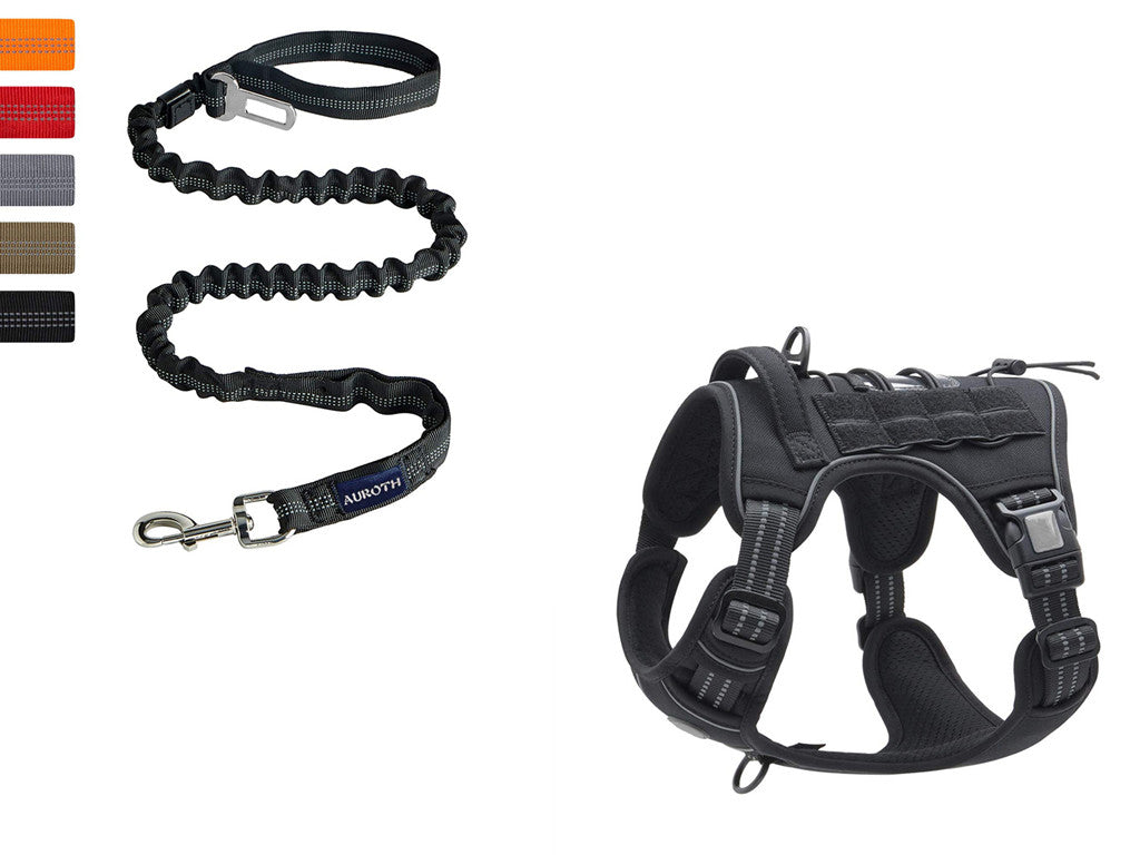 KFX-6634941 Reflective Tactical Outdoor Training Chest Strap with Traction Rope, Multiple Colors Available