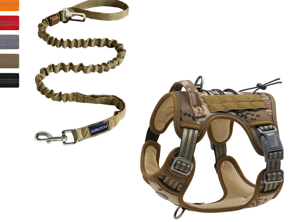 KFX-6634941 Reflective Tactical Outdoor Training Chest Strap with Traction Rope, Multiple Colors Available