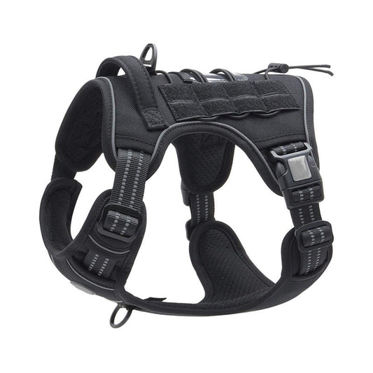 KFX-6634941 Reflective Tactical Outdoor Training Chest Strap with Traction Rope, Multiple Colors Available