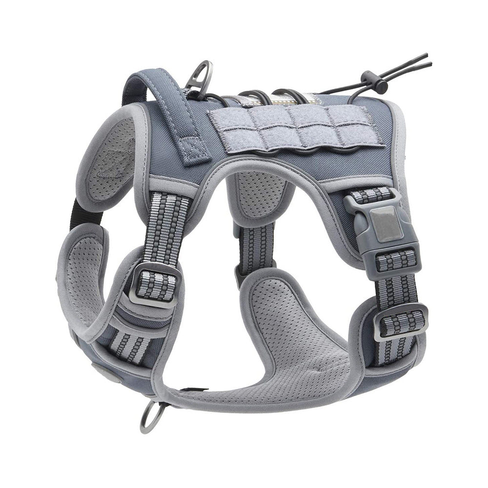 KFX-6634941 Reflective Tactical Outdoor Training Chest Strap with Traction Rope, Multiple Colors Available