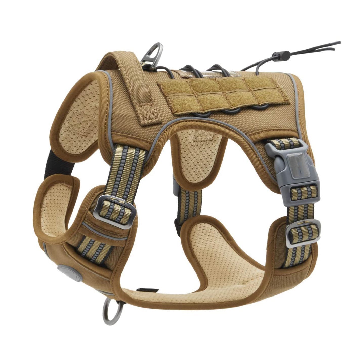 KFX-6634941 Reflective Tactical Outdoor Training Chest Strap with Traction Rope, Multiple Colors Available