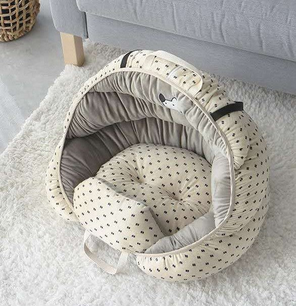 KFX-6635709 Teddy Car Mat for Pets - Square and Round Options in Various Colors