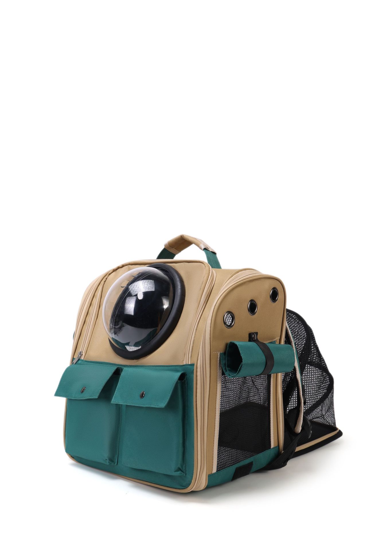 KFX-6637885 Extendable Large Capacity Pet Backpack for Cats and Dogs, Nylon Material, Medium Soft Design