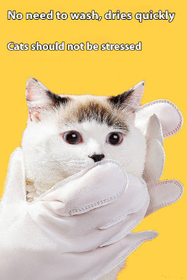 KFX-6641085 Disposable Pet Wet Wipes and Gloves Set for Dogs and Cats – 6 Pack