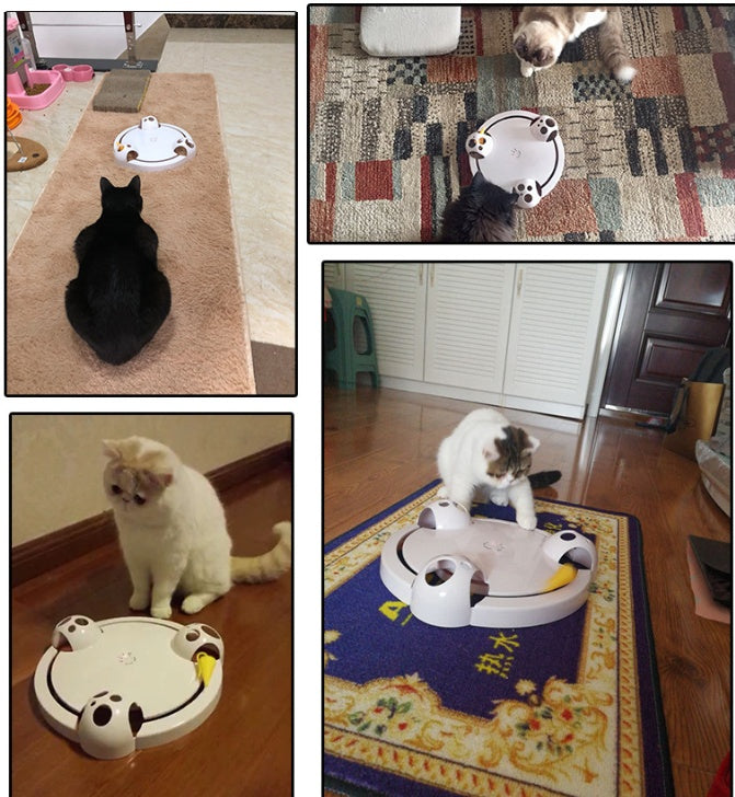 KFX-6642237 Interactive Automatic Mouse Toy for Cats with Variable Speed Settings