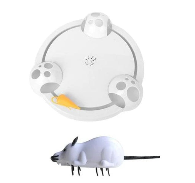 KFX-6642237 Interactive Automatic Mouse Toy for Cats with Variable Speed Settings