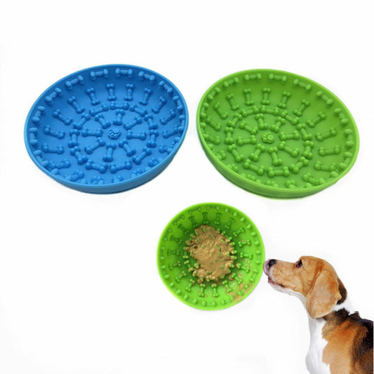 KFX-6645181 Silicone Slow Feeding Bowl for Dogs - Choking Prevention, Non-Slip Design