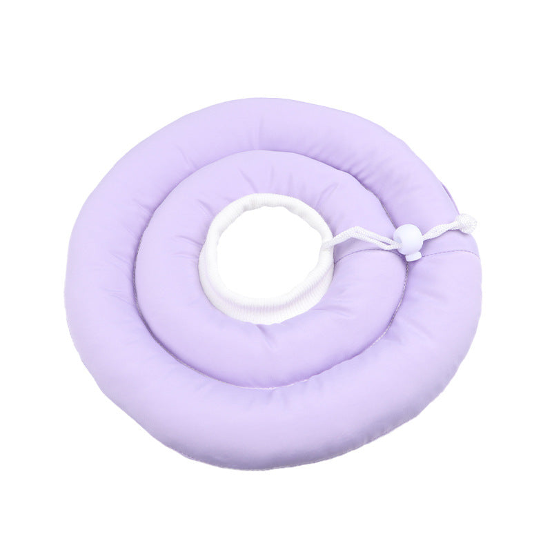 KFX-6649149 Soft Anti-Licking and Anti-Scratch Estrus Collar for Pets - Waterproof with PP Cotton Fill, Available in Multiple Colors