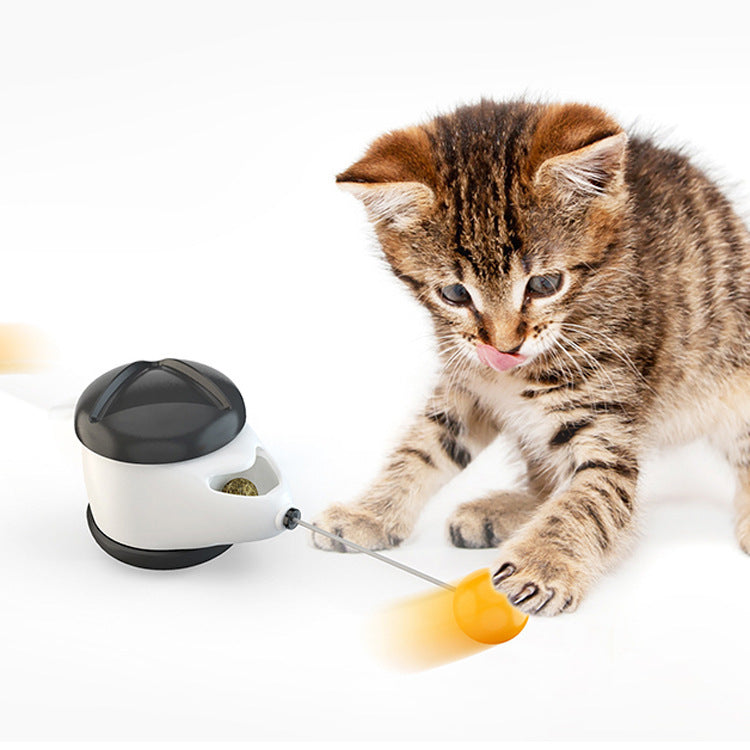 KFX-6650941 Balance Swing Car Cat Toy - Interactive Plastic Playmate for Engaging Feline Fun