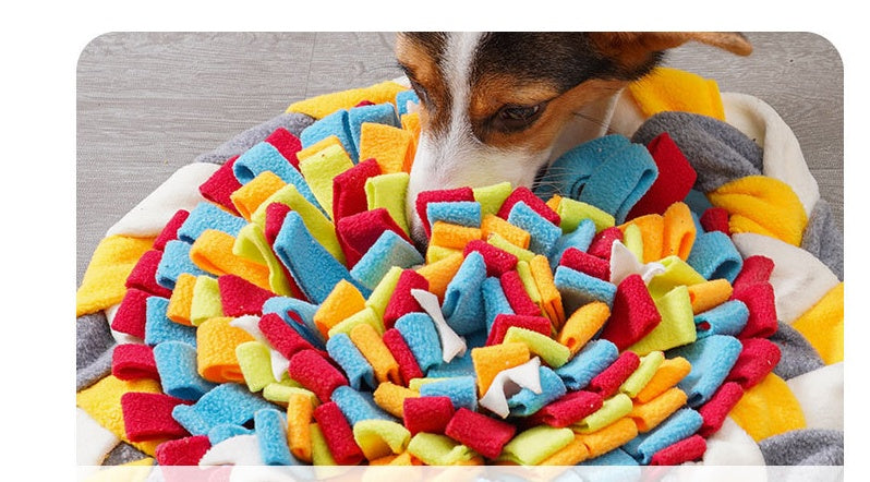 KFX-6663485 Candy-Scented Dog Sniffing Pad for Decompression Training - 40 x 76 cm, Shaker Velvet Material, 330 g
