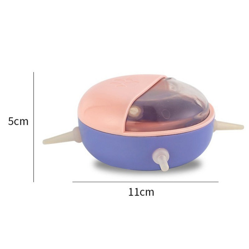 KFX-6665917 Kitten and Puppy Milk Feeder with 4 Teats - Safe Breastfeeding Bowl for Small Pets