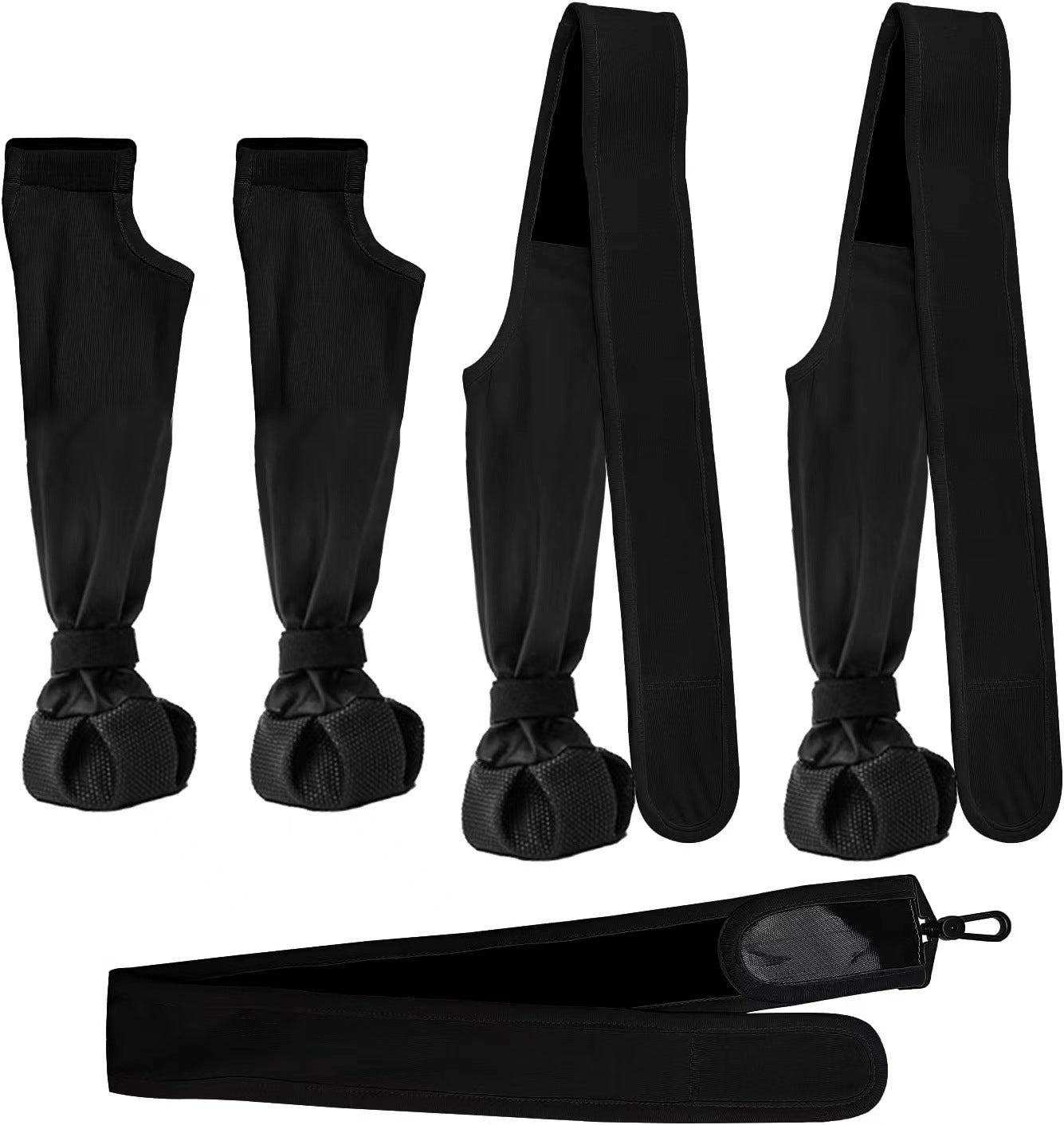 KFX-6673469 Waterproof Non-Slip Dog Boots for All Sizes - Anti-Dirty, Wear-Resistant Design